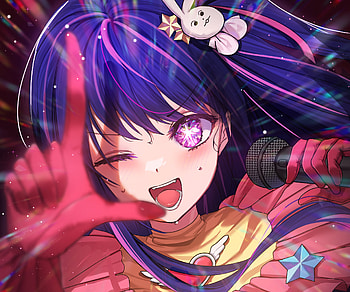 Hoshino Ai, Ai Hoshino, Anime, Oshi no Ko HD wallpaper