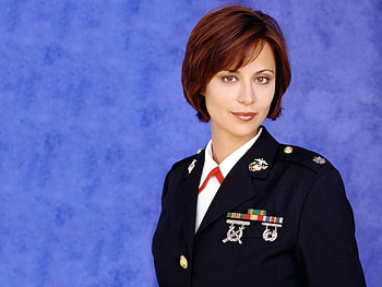 Catherine Bell, sexy, people, actress, beauty HD wallpaper