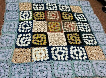 Scrap Throw for Kate, scrap yarn, crochet, kate, throw HD wallpaper