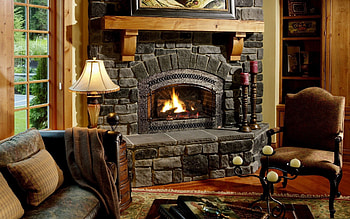 Miscellanea, Miscellaneous, Chair, Evening, Armchair, Coziness, Comfort, Fireplace, Cozy Atmosphere HD wallpaper