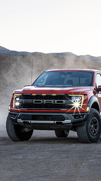 Ford Raptor, Red Ford Raptor HD phone wallpaper