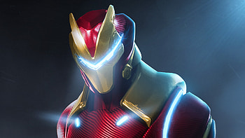 Fortnite X Marvel Iron Man, fortnite, games, 2018-games, ps-games, deviantart, iron-man, superheroes, artist HD wallpaper