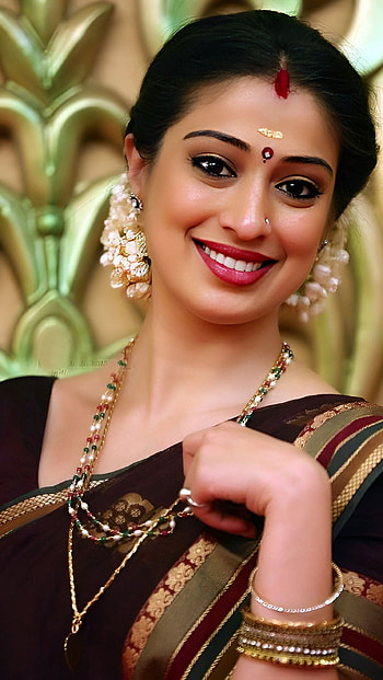 Lakshmi rai, multilingual actress, saree beauty HD phone wallpaper