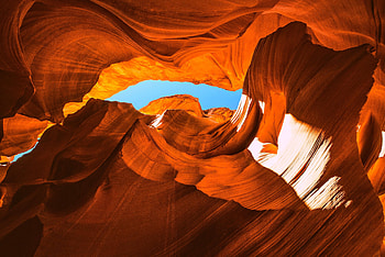 Nature, Canyon, Rocks, Cave, Bottom View, Sandy HD wallpaper