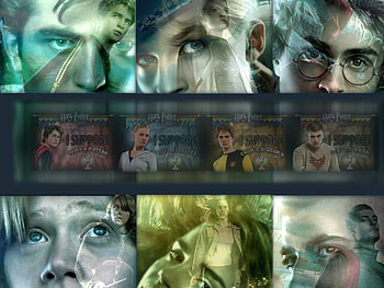 harry potter(goblet of fire), green, yellow HD wallpaper