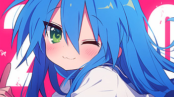 of Konata Izumi from Lucky Star, Anime, Lucky Star, Konata Izumi HD wallpaper