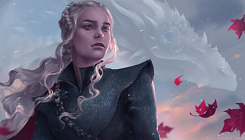 Khaleesi Artwork, daenerys-targaryen, game-of-thrones, tv-shows, artist, artwork, digital-art, deviantart HD wallpaper