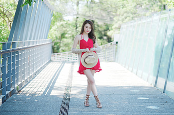 asian, woman HD wallpaper