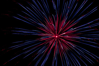 Sky, Salute, Dark, Sparks, Rays, Beams, Fireworks, Firework HD wallpaper