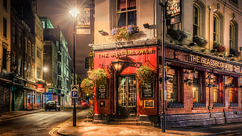 Dublin skyline, Cityscape views, Urban charm, Iconic buildings HD wallpaper