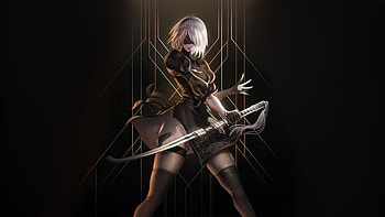 2b Nier Automata Legacy, nier-automata, games, artwork, digital-art, art, video-games HD wallpaper