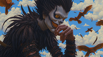 Ryuk from Death Note -, Anime, Death Note, Ryuk (Death Note) HD wallpaper