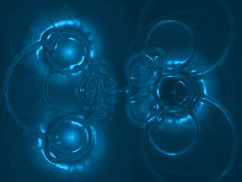 blue ripples HD wallpaper