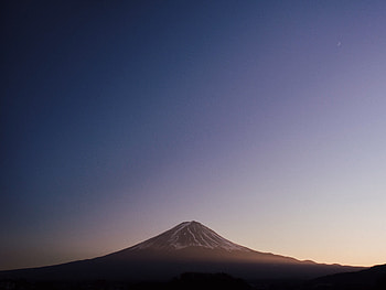 Mount fuji, nature, blue sky, minimal HD wallpaper