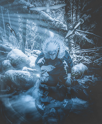 Tobirama senju , electric blue, flash graphy HD phone wallpaper