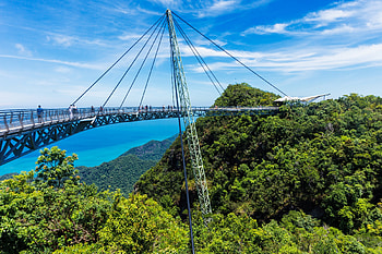 Langkawi Travels, Langkawi hanging bridge, Must-see attractions HD wallpaper