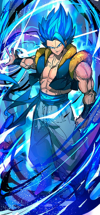 Gogeta Ssj Blue, 01, q7 HD phone wallpaper
