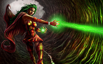 Magic fantasy, women, girl, magic, fantasy HD wallpaper