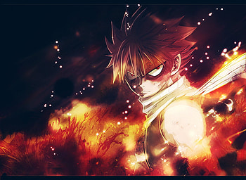 natsu dragonail, terrific, awesome, anime, eyes, amazing HD wallpaper