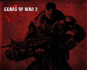 gears of war2 the dark world!!!, xbox360, videogame, gears of war, red, game, xbox, cool HD wallpaper