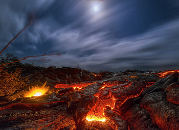 Lava, Geology HD wallpaper