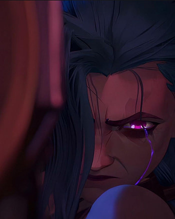 Jinx Powder, Netflix, chica, animacion, riotgames, leagueoflegends, arcane HD phone wallpaper