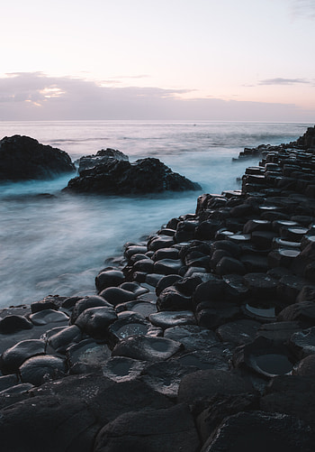 Nature, Water, Stones, Sea, Rocks, Shore, Bank HD phone wallpaper
