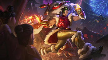 Firecracker Sett, riotgames, lol, leagueoflegends HD wallpaper