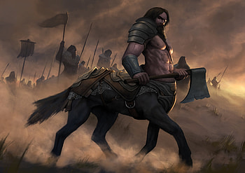 Stunning centaur , Majestic creatures, Imaginative worlds, Mythical charm HD wallpaper