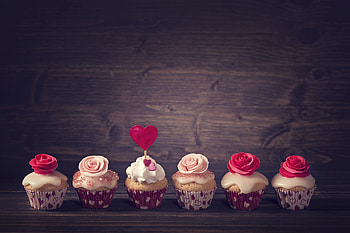 Cupcake dessert food HD wallpaper