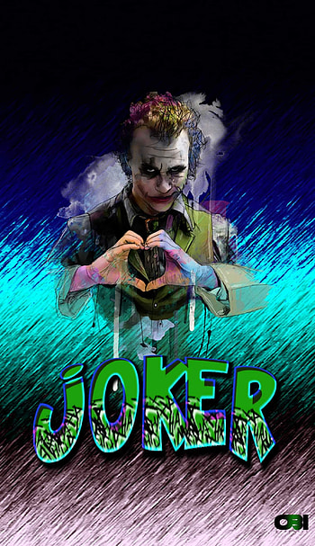 the joker by obi, green HD phone wallpaper