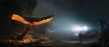 The Beginning, artist, artwork, digital-art, deviantart HD wallpaper