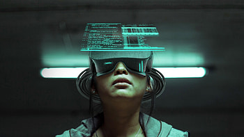 Cyberpunk Vr Girl Scifi, cyberpunk, scifi, artist, artwork, digital-art, virtual-reality HD wallpaper