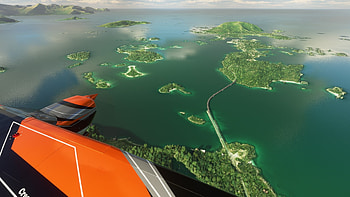 Sommaroy, Norway, Microsoft flight sim, Sommaroy HD wallpaper
