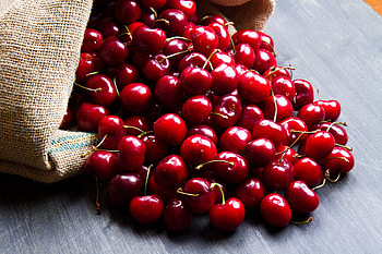 Shine, red cherry, fruit HD wallpaper