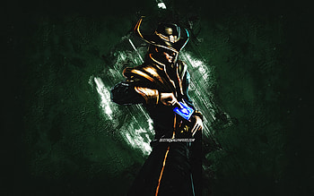 Twisted Fate, League of Legends, green stone background, LoL, League of Legends characters, Twisted Fate League of Legends HD wallpaper