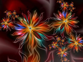 Colorful, Flower, Artistic, Colors, Flowers HD wallpaper