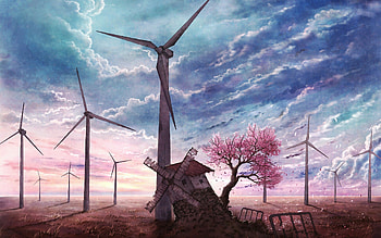 Anime Scenery HD wallpaper