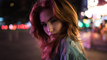 Ivan Gorokhov City Lights, girls, model, city, lights, graphy HD wallpaper