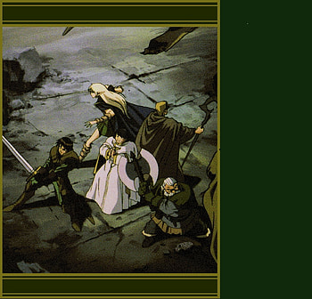 Defense, dwarf, lodoss, knight, royalty, priest, parn, warrior, deedlit, warriors, powerful, magic, blond, elve, beautiful, elf, anime, fantasy, love, face, princess HD wallpaper