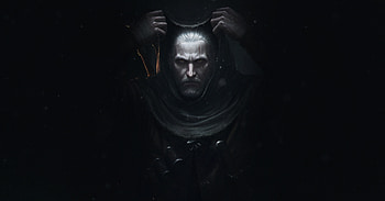 The Witcher 3: Wild Hunt, hunter, dark, poster HD wallpaper
