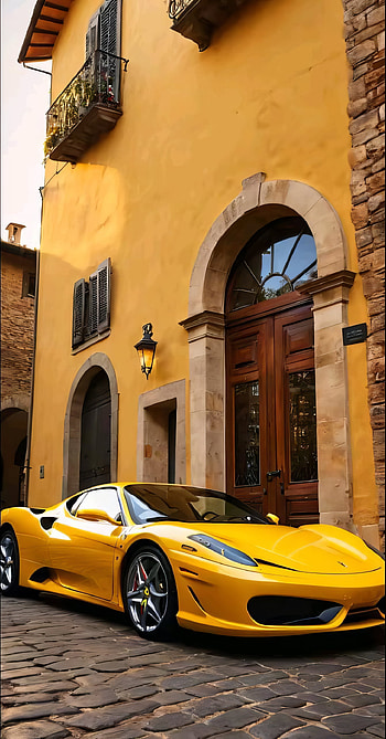 Yellow Streak — Supercar , supercar, yellow car, vehicle HD phone wallpaper