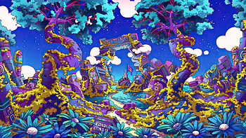 Wonderland II, artist, artwork, digital-art, artstation HD wallpaper