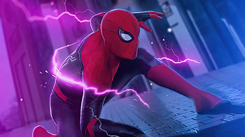 Spiderman Surreal, spiderman, superheroes, artist, artwork, digital-art HD wallpaper