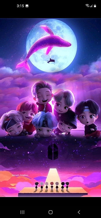 BTS, red, pink HD phone wallpaper
