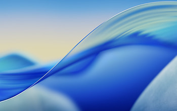 macOS 26 Tahoe blue abstract, MacOS, Abstract, Blue, Abstract Blue HD wallpaper