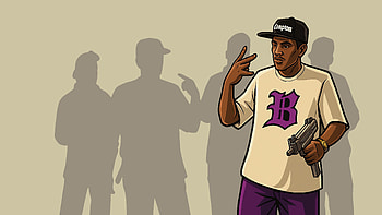 Grand Theft Auto: San Andreas Ultra - Gangster Vibes, video game, Grand Theft Auto, Grand Theft Auto: San Andreas, gangster HD wallpaper