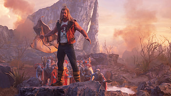Thor Chris Hemsworth Thor Love and Thunder HD wallpaper