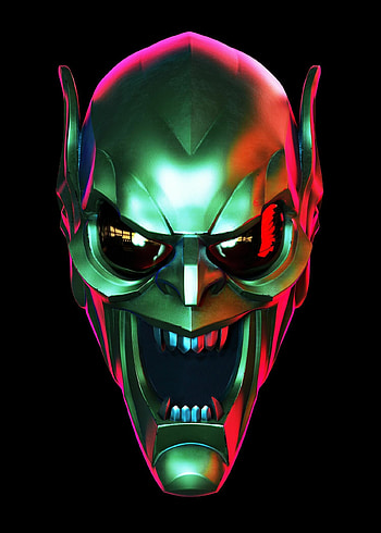 Green Goblin, Cycles of evil, Superhero mask, Sinister character HD phone wallpaper