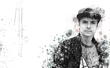 Young man, artwork, design, young, man HD wallpaper